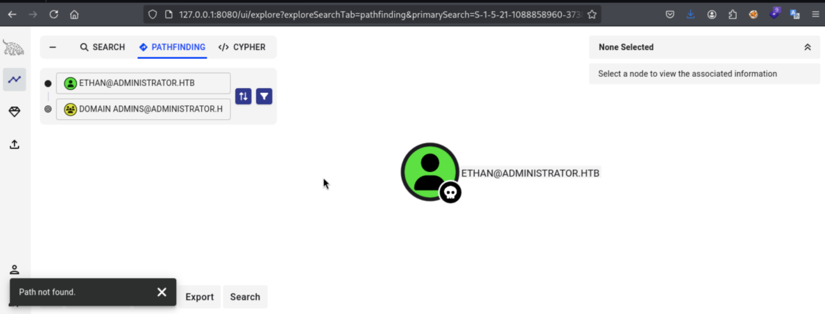 Emily→Ethan のGenericWrite確認